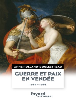 cover image of Guerre et paix en Vendée (1794-1796)